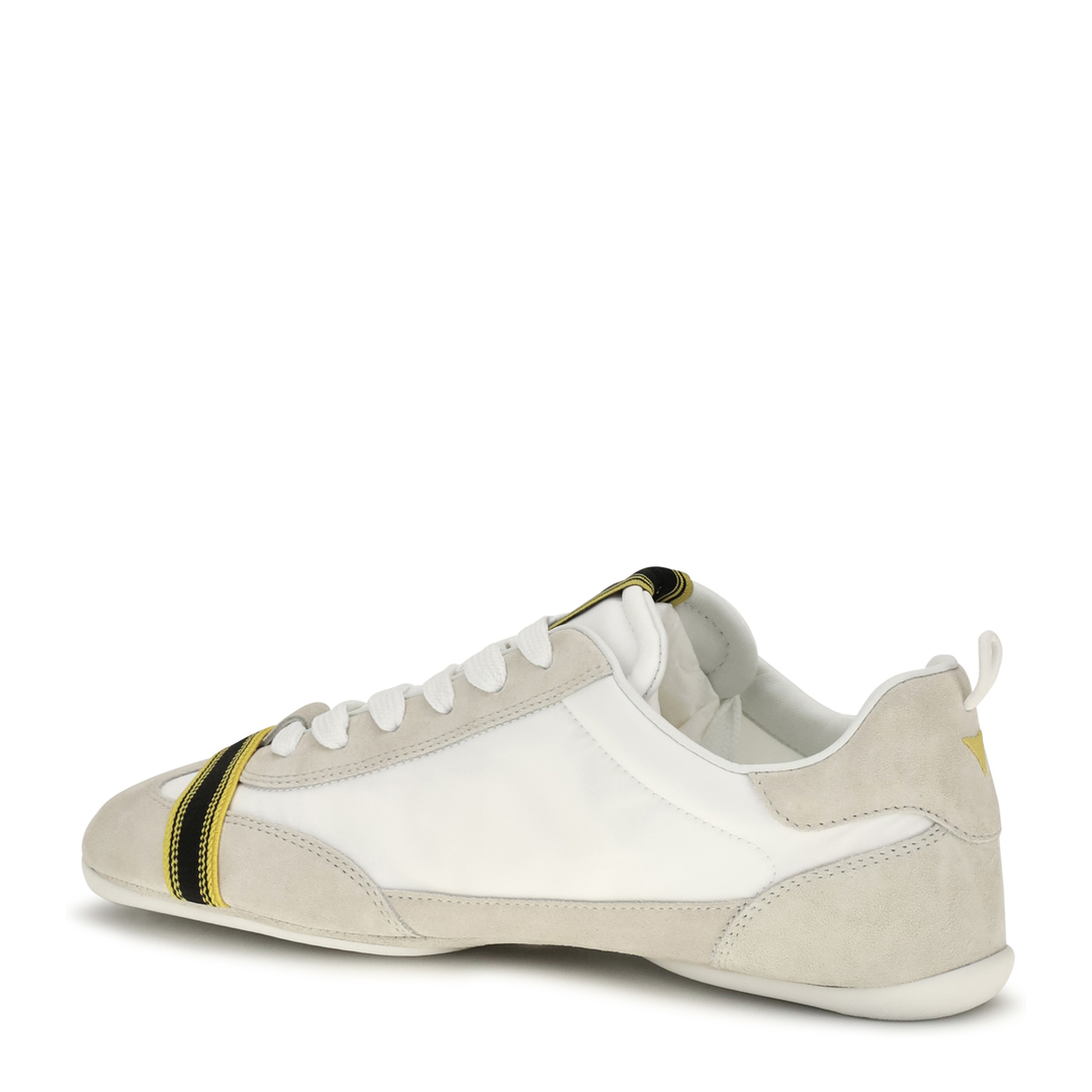 MAYFEYR - Fendi - Wrap Suede And Fabric Sneakers - 7E1968AY0TF1XIS