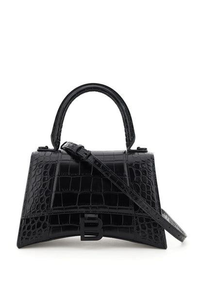 沙漏小号手提包，漆面金属配件