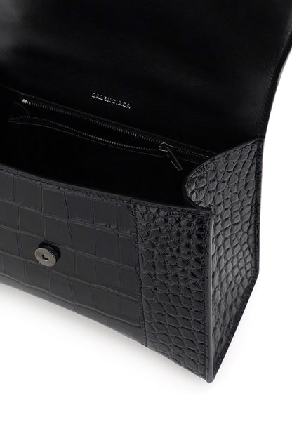 沙漏小号手提包，漆面金属配件