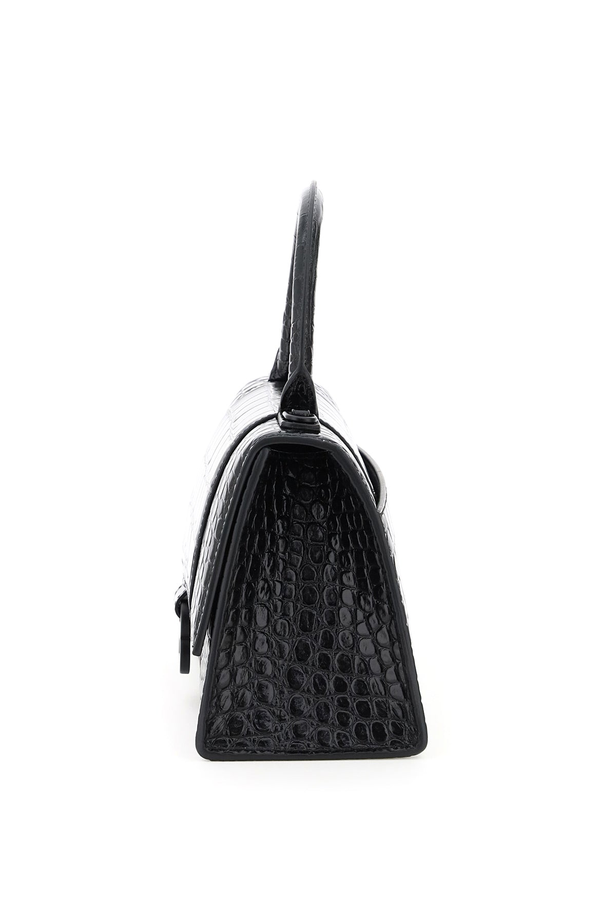 沙漏小号手提包，漆面金属配件