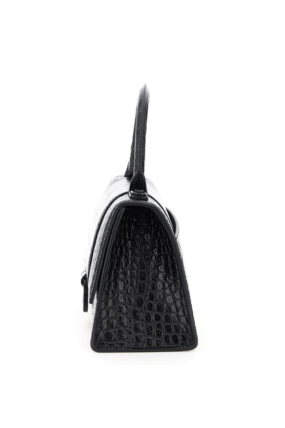 沙漏小号手提包，漆面金属配件