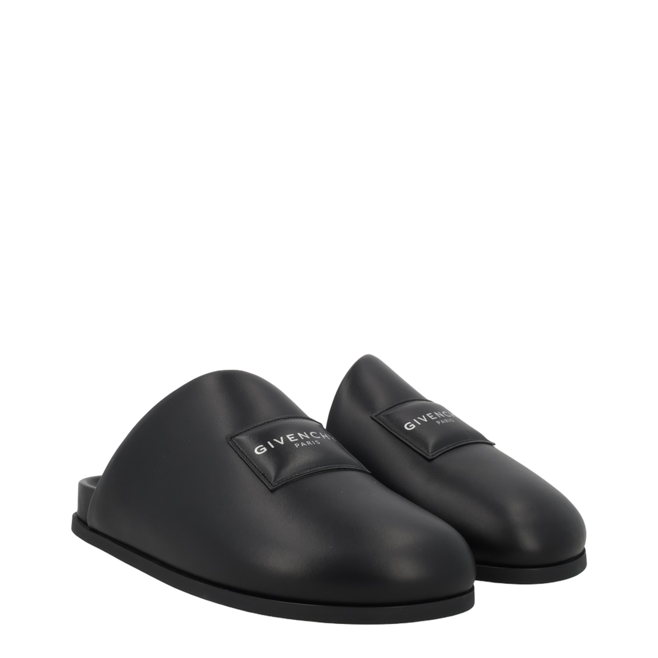 MAYFEYR - Givenchy - Black Leather Slippers - BH302NH1XM001