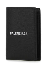 Vertical Bifold Cardholder in Black