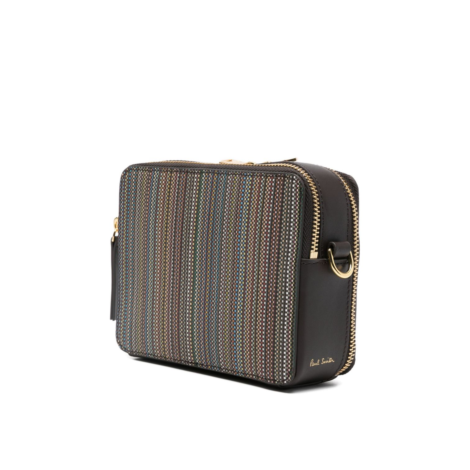 Multicolored Striped Pattern Bag