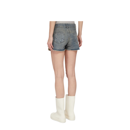 MAYFEYR - Rick Owens - Denim Shorts With Six Pockets - DS02F6300DMIET256