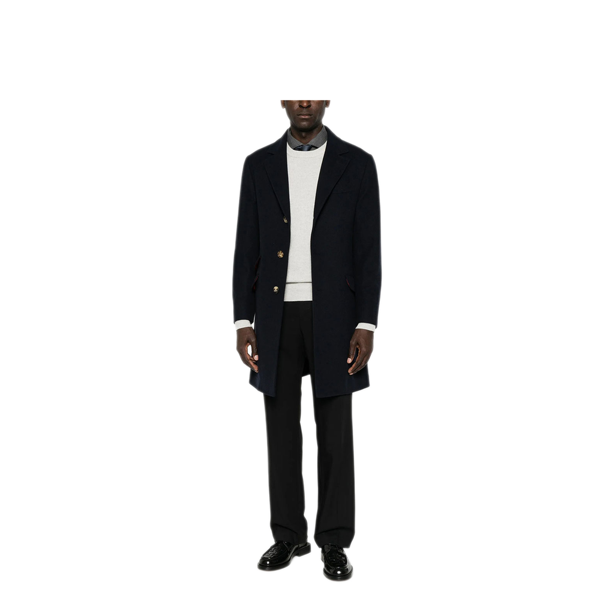 MAYFEYR - Brunello Cucinelli - Cashmere Pullover With Patch - M22709800C2719