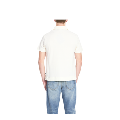 MAYFEYR - Moncler - White Logo Patch Polo Shirt - L10978A0000489AVZ034