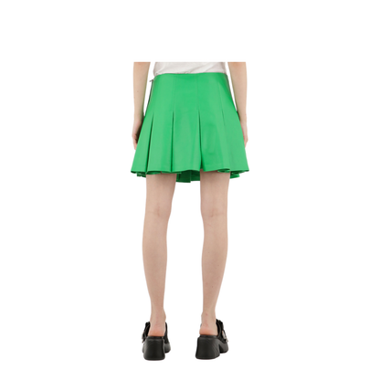 MAYFEYR - Bottega Veneta - Green Leather Skirt - 701478V23U04809