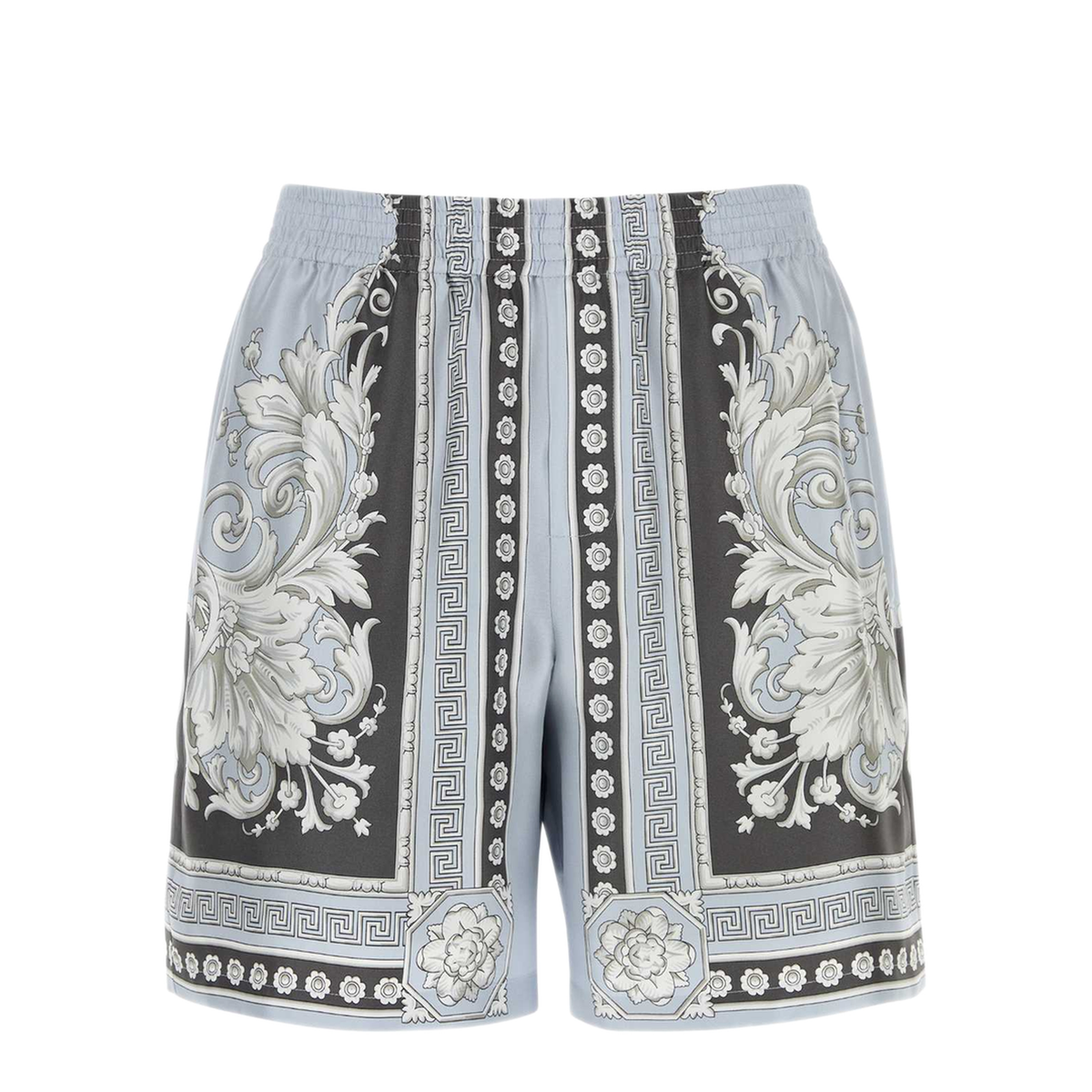 MAYFEYR - Versace - Printed Twill Bermuda Shorts - 10222251A197445E860