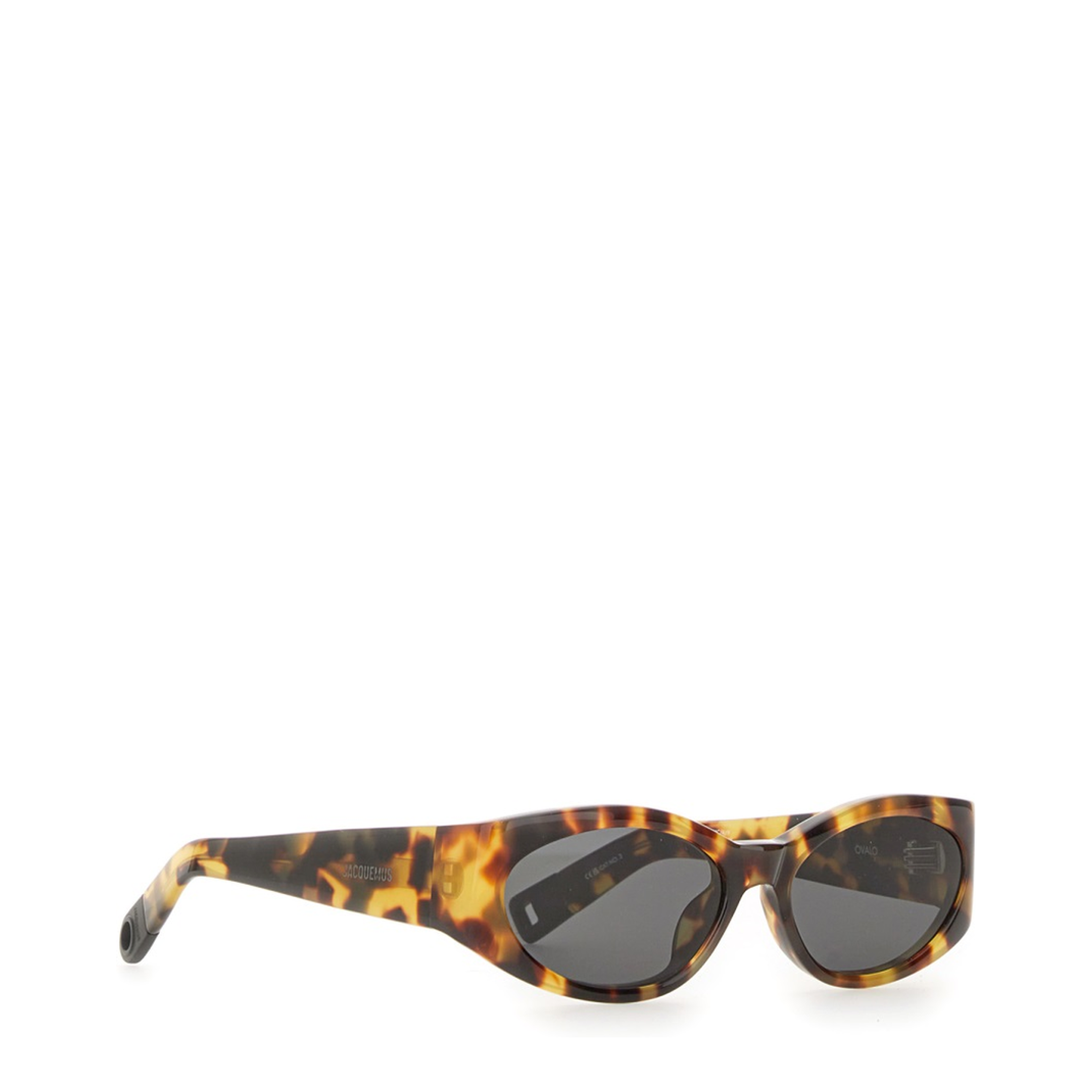MAYFEYR -  Jacquemus - Sunglasses Ovalo - JAC4C9SUNMATTBLACKGREY