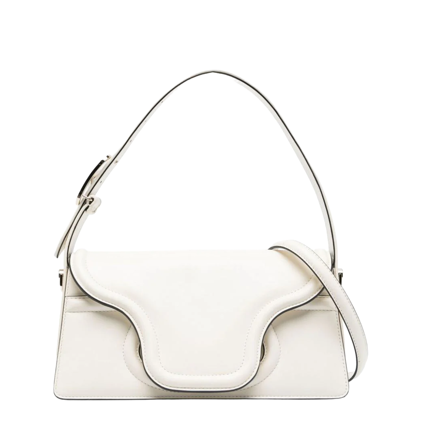 Sculpture Leather Shoulder Bag