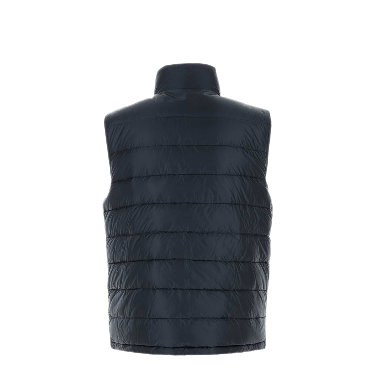 MAYFEYR - Herno - Navy Blue Nylon Sleeveless Down Jacket - PI001348U12020Z9219
