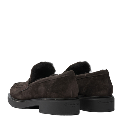 MAYFEYR - Gianvito Rossi - Harris 20 Mm Loafers - G2535820GOMMOKA+MOKA