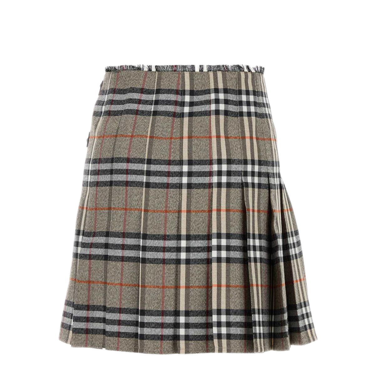 MAYFEYR - Burberry - Embroidered Wool Skirt - 8113042C3142