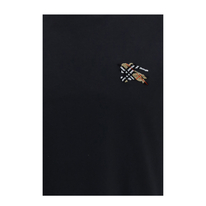 MAYFEYR - Burberry - Embroidered Logo Cotton T-Shirt - 8127949