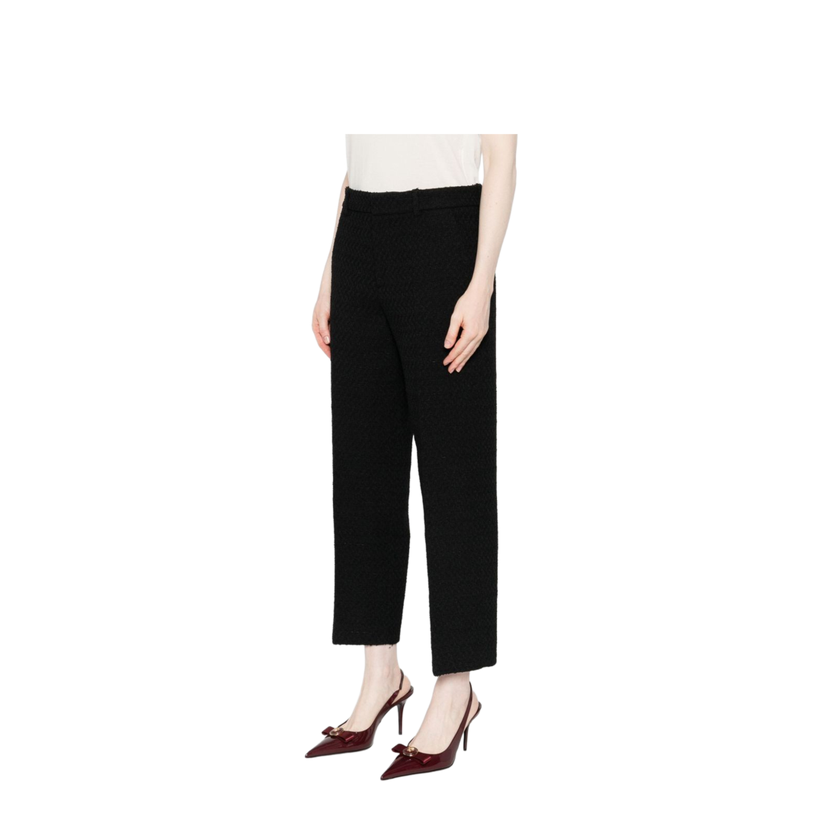 Wool Tweed Trousers