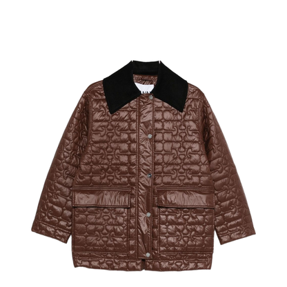 Brown Recycled Nylon Jacket
