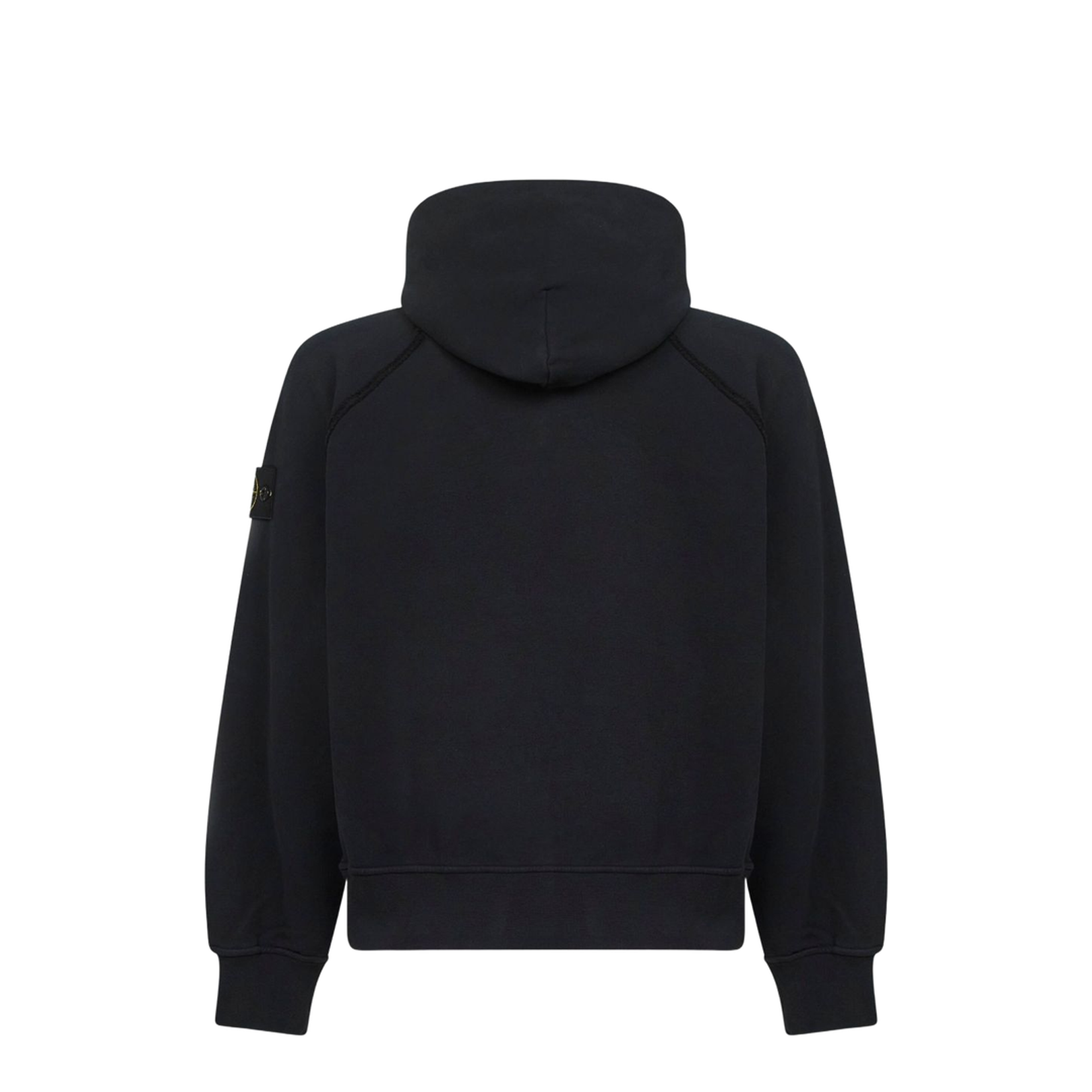 Hooded Sweatshirt in Brushed Organic Cotton Fleece