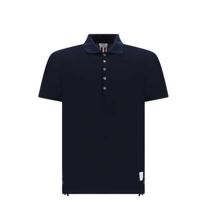 MAYFEYR - Thom Browne - Short Sleeve Polo - MJP042A00050