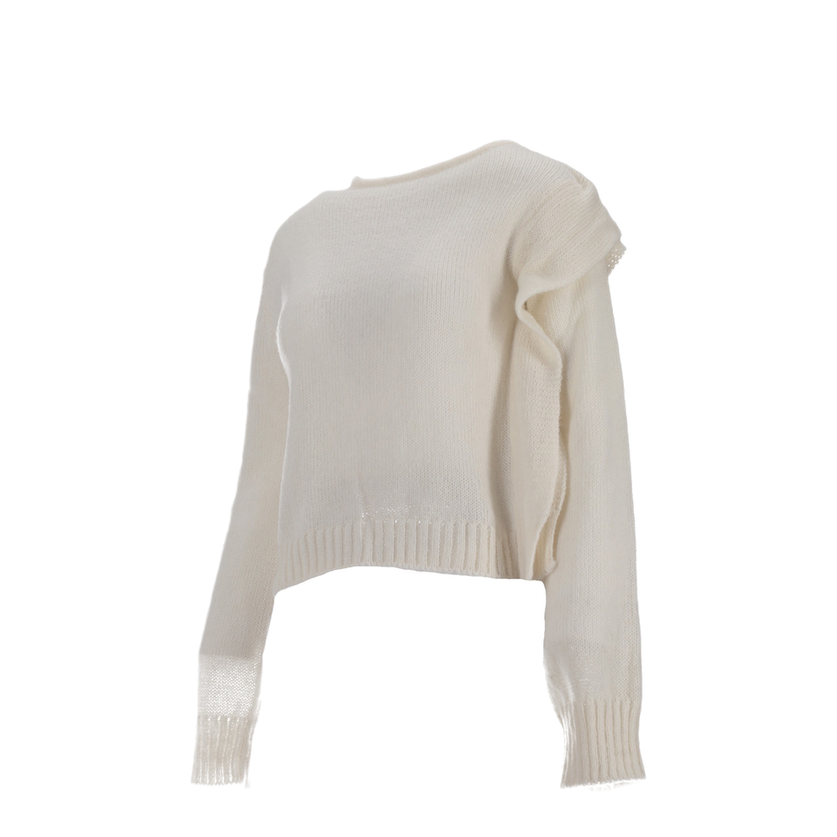 MAYFEYR - NICCOLÒ PASQUALETTI - Nota Sweater Kid Mohair Yarn - NP08K013KMPYCR