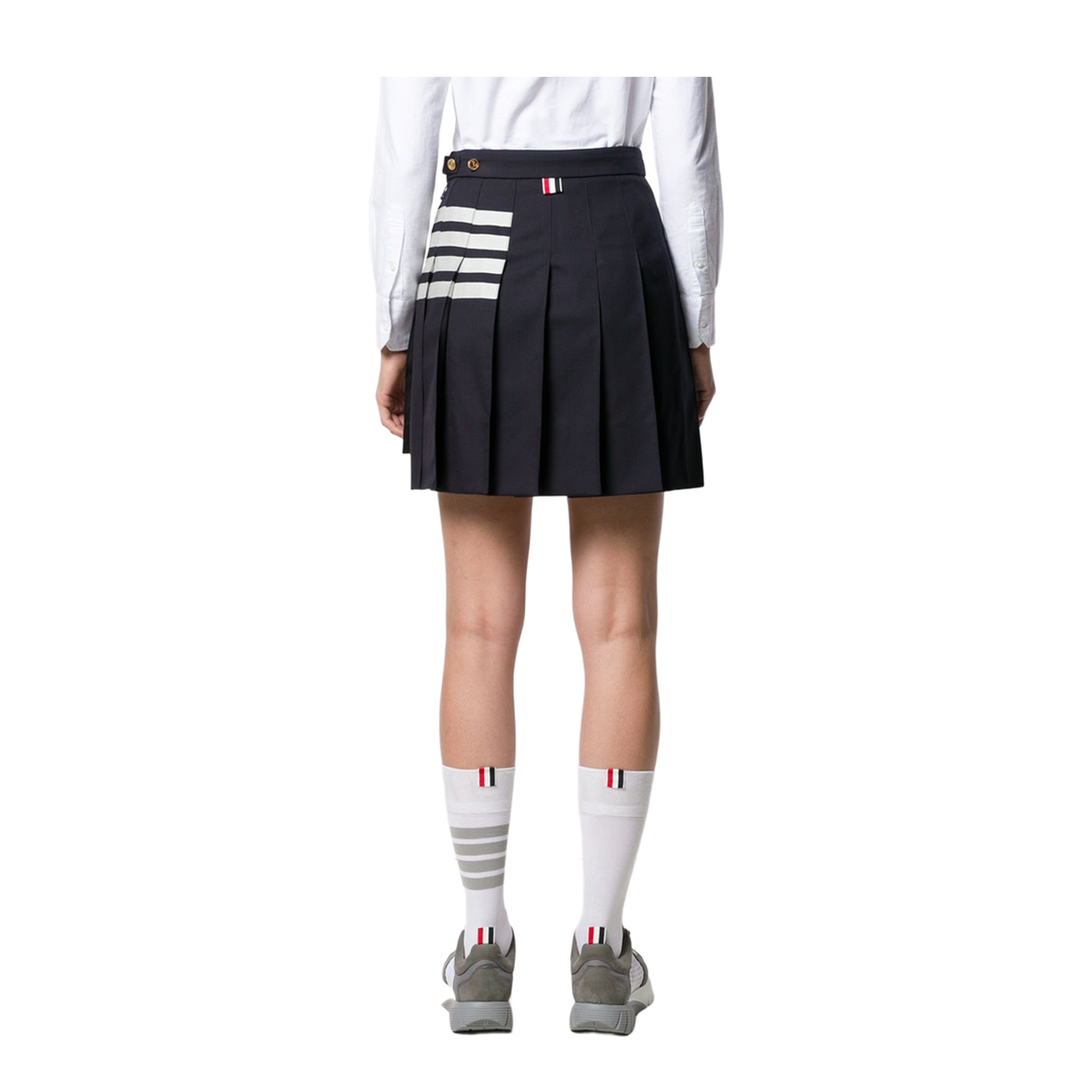 Pleated Skirt with Preppy Twist