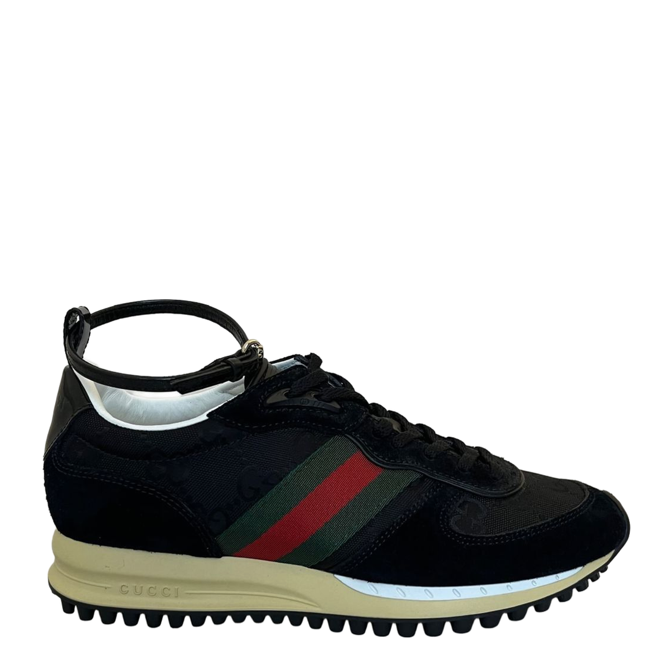 Re-Motion Sneaker in Black Suede