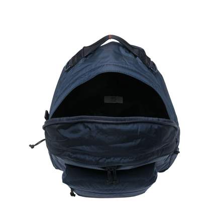 Double Pack Small Nylon-Cotton Backpack - Navy