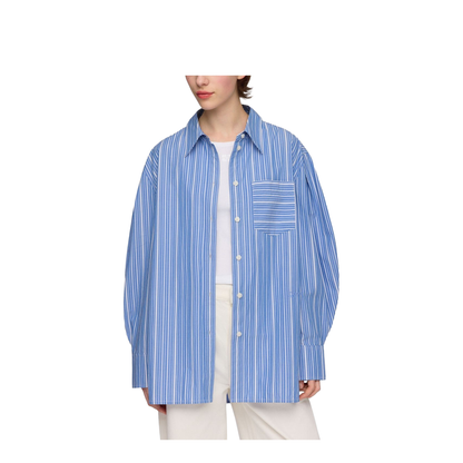 MAYFEYR - Ganni - Shirts Clear Blue - A1140007ZWF