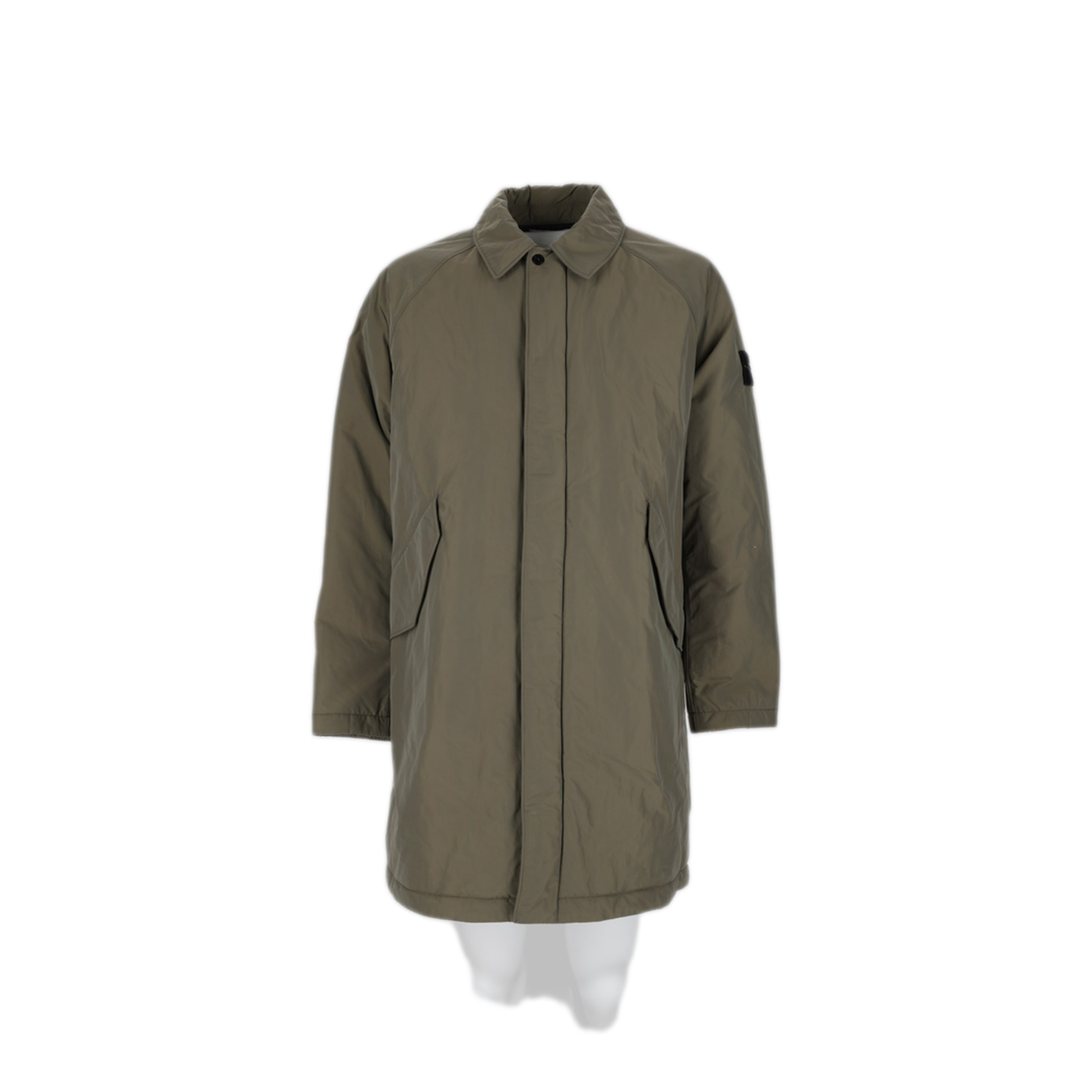 MAYFEYR - Stone Island - Military Green Trench Coat - L2S157100002S0A26V005G