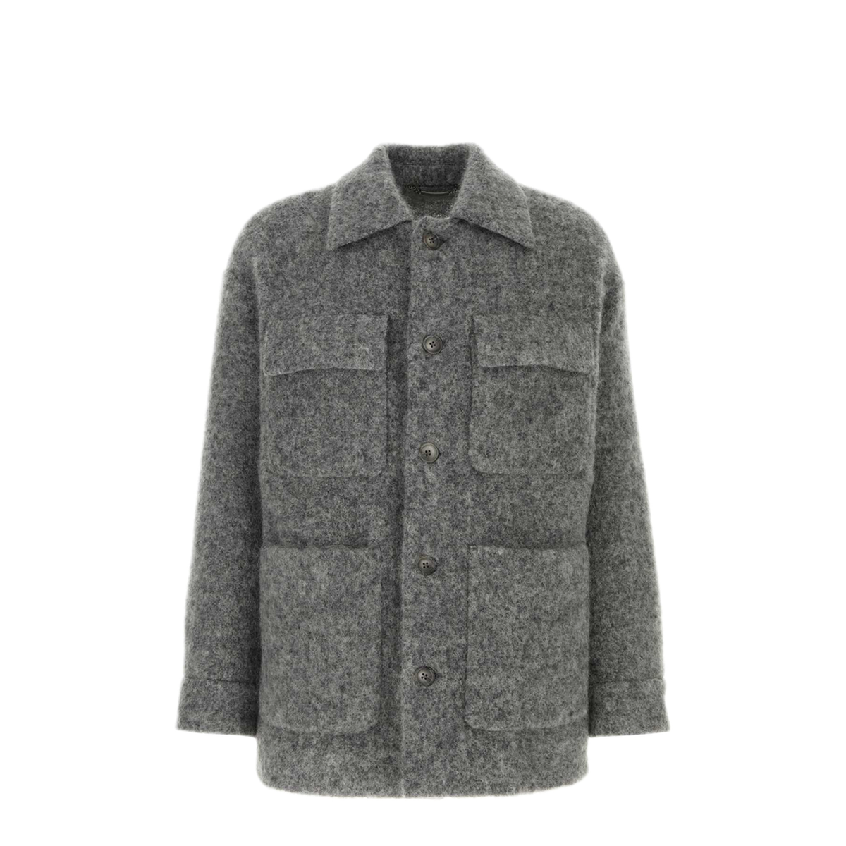 MAYFEYR - Dolce & Gabbana - Dark Grey Alpaca Blend Jacket - G9BHTTHUMS3S8290