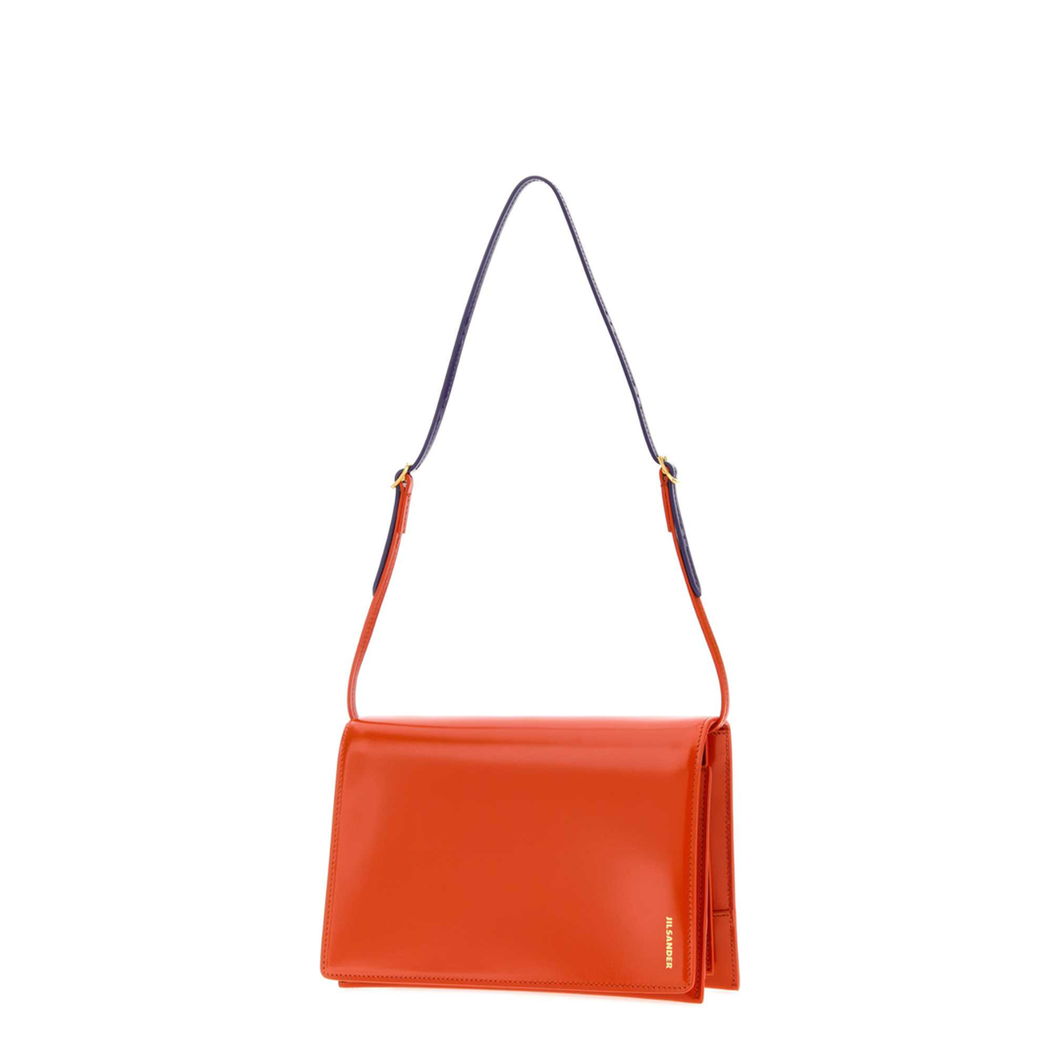 MAYFEYR - Jil Sander - Orange Leather Small File Shoulder Bag - J08ZH0100P9054825