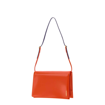MAYFEYR - Jil Sander - Orange Leather Small File Shoulder Bag - J08ZH0100P9054825