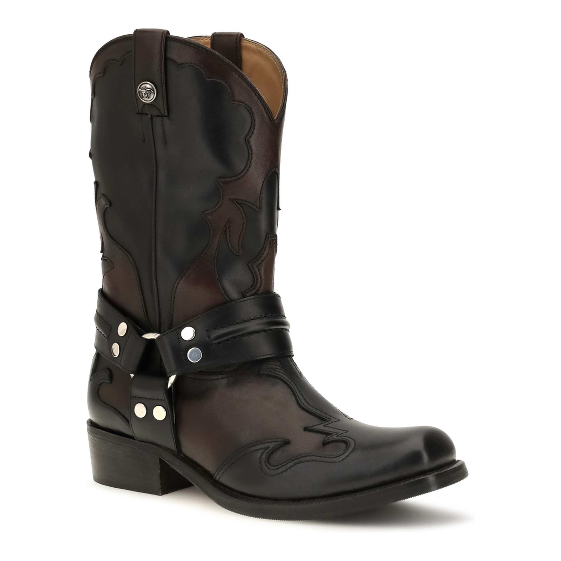 MAYFEYR - Versace - Sylvester Leather Cowboy Boots - 10252751A18030