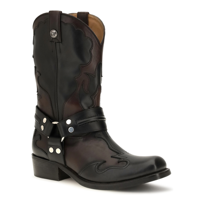 MAYFEYR - Versace - Sylvester Leather Cowboy Boots - 10252751A18030