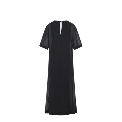 MAYFEYR - CARVEN - Sheer Draped Cotton Midi Dress - 6261K21027N999