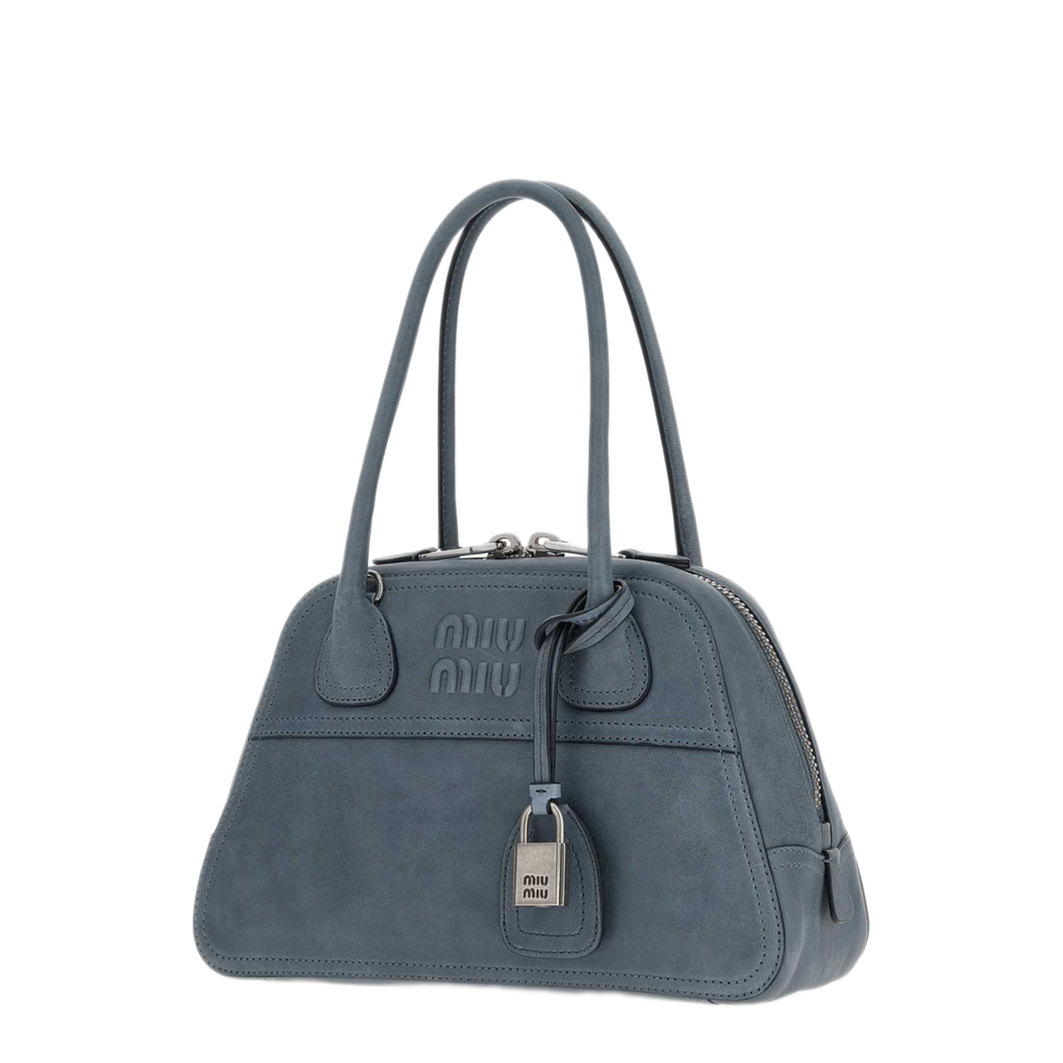 MAYFEYR - Miu Miu - Cerulean Leather Handbag - 5BB2002BBLF0D57