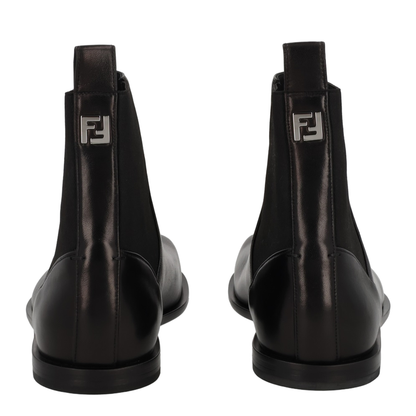 FF Squared Chelsea Boots Leather Black