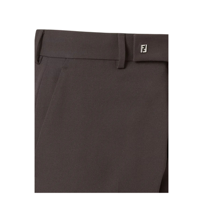 MAYFEYR - Fendi - Cigarette Wool Trousers - FB1089ASCB