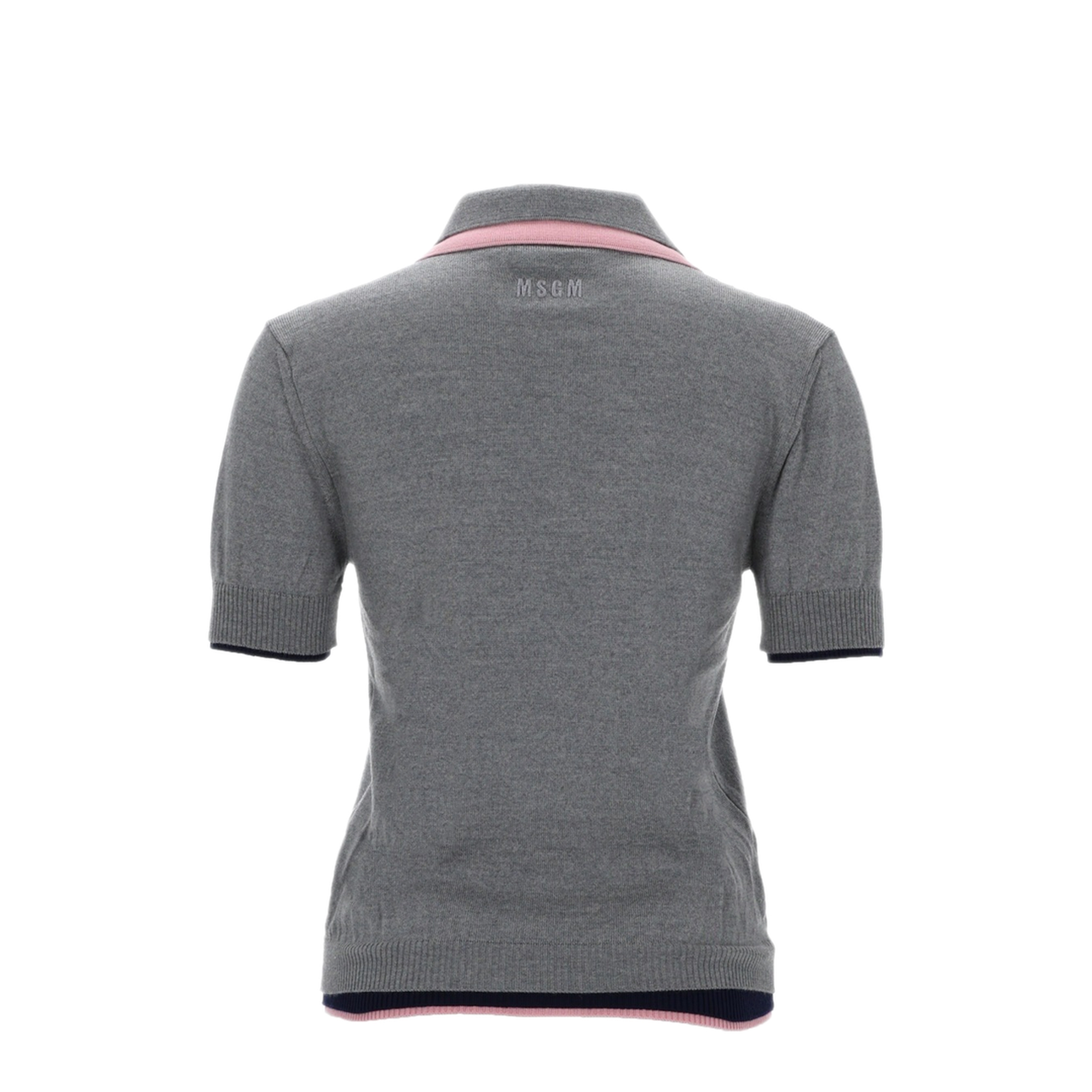 MAYFEYR - MSGM - Merino Wool Polo Shirt - 4041MDM19526729398