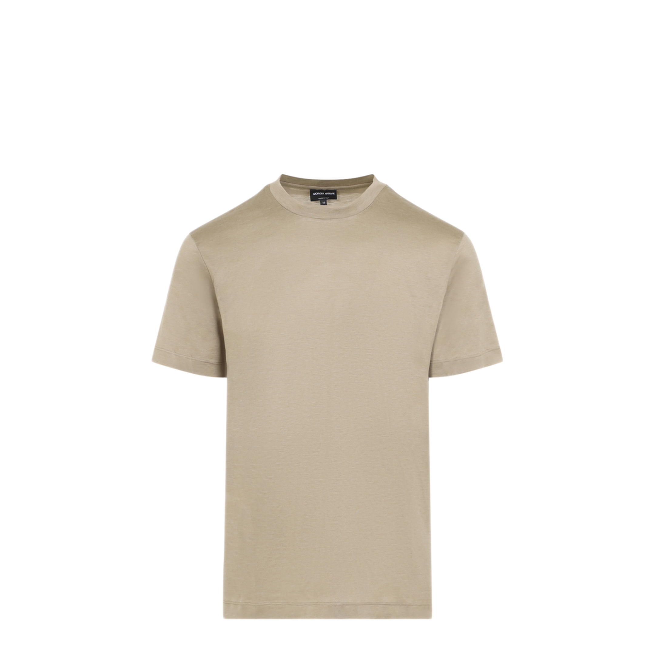 MAYFEYR - GIORGIO ARMANI - Sabbia Silk T Shirt - 3KSM77SJZHZU8048