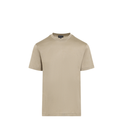 MAYFEYR - GIORGIO ARMANI - Sabbia Silk T Shirt - 3KSM77SJZHZU8048
