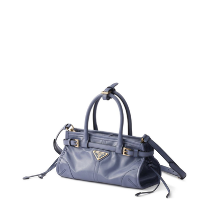 Bonnie Mini Calf Leather Handbag - Aviation Blue