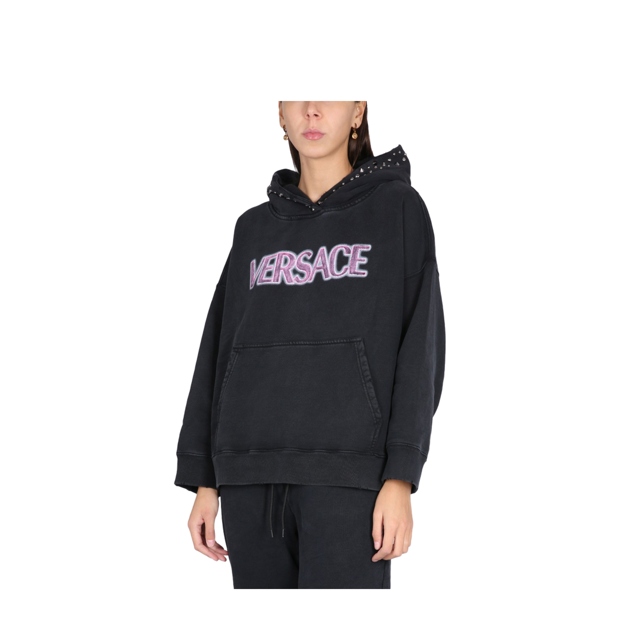 Sweatshirt With Studs