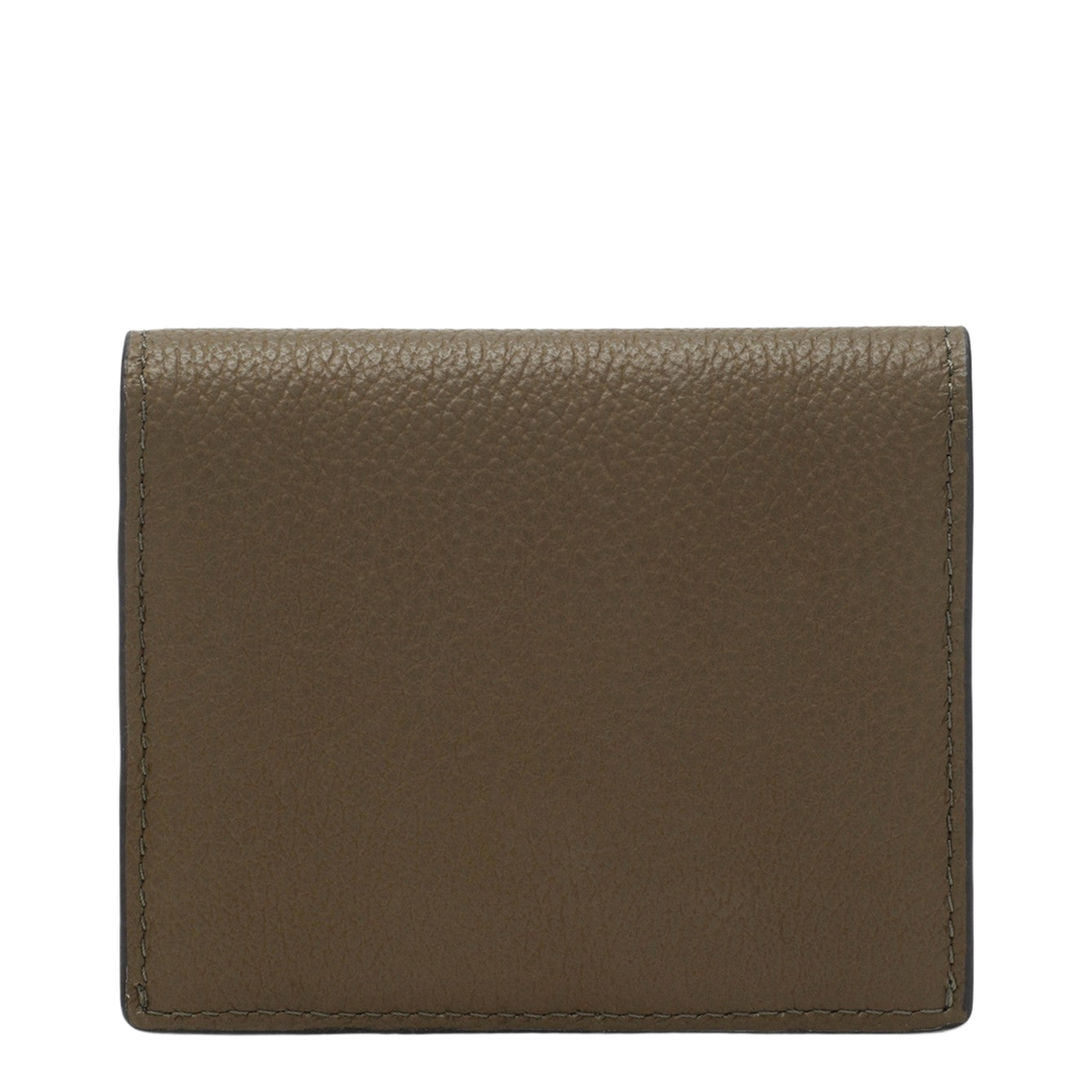 MAYFEYR - Toteme - Taupe Grained-Leather T-Lock Card Holder - 261-WAM0042LE0030356