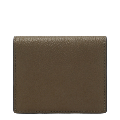 MAYFEYR - Toteme - Taupe Grained-Leather T-Lock Card Holder - 261-WAM0042LE0030356