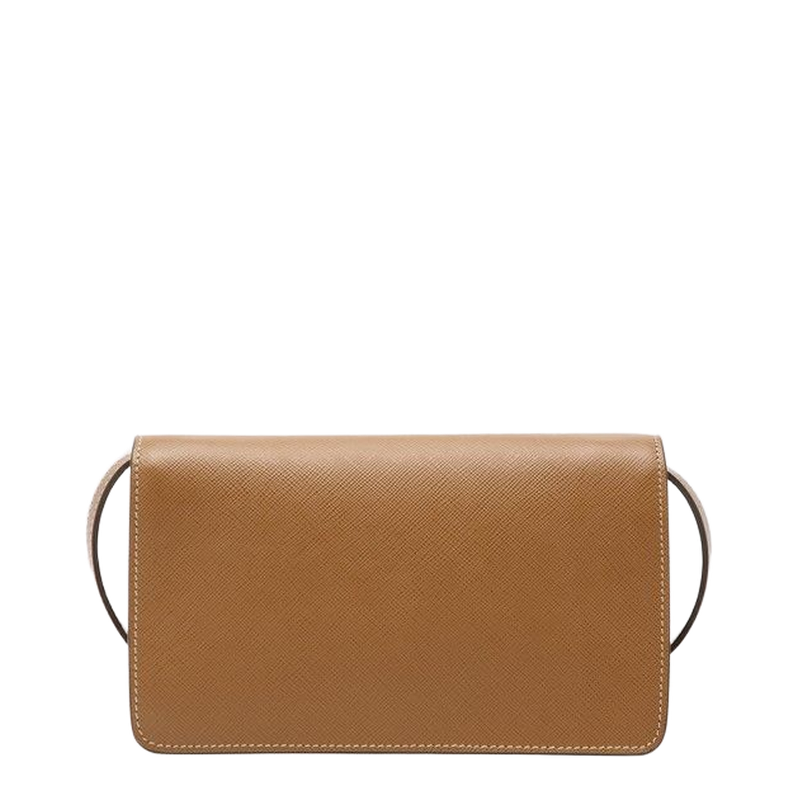 Caramel Saffiano Leather Mini-bag