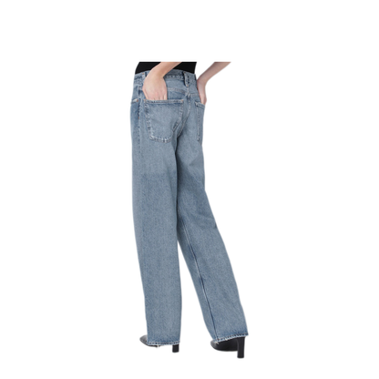 MAYFEYR - Agolde - Arc Criss Cross Jeans In Conclusion Wash - A3171885CNCL