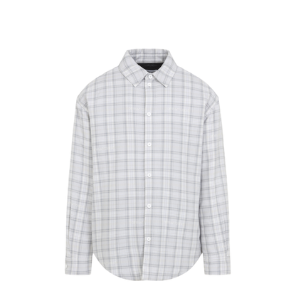 MAYFEYR - Off-White - Flannel Wool Overshirt Padded Coat - 44MES01FF26F001050