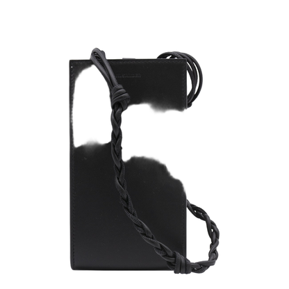 Black Nappa Leather Tangle Phone Case