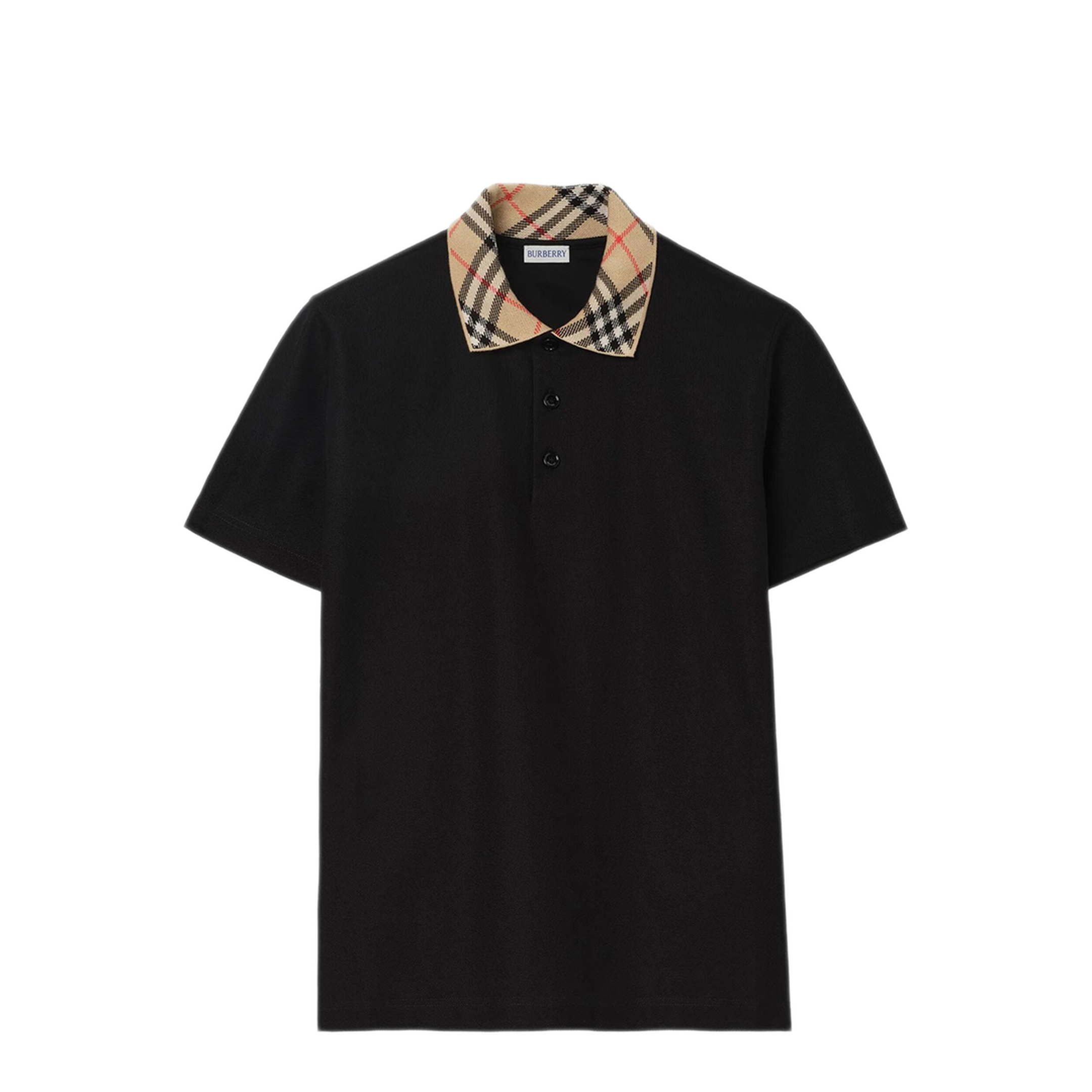 MAYFEYR -  - Check Collar Cotton Polo Shirt - 8126965A1189